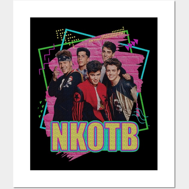 NKOTB don't go girl Wall Art by Tuti_Tauge_Sukarame